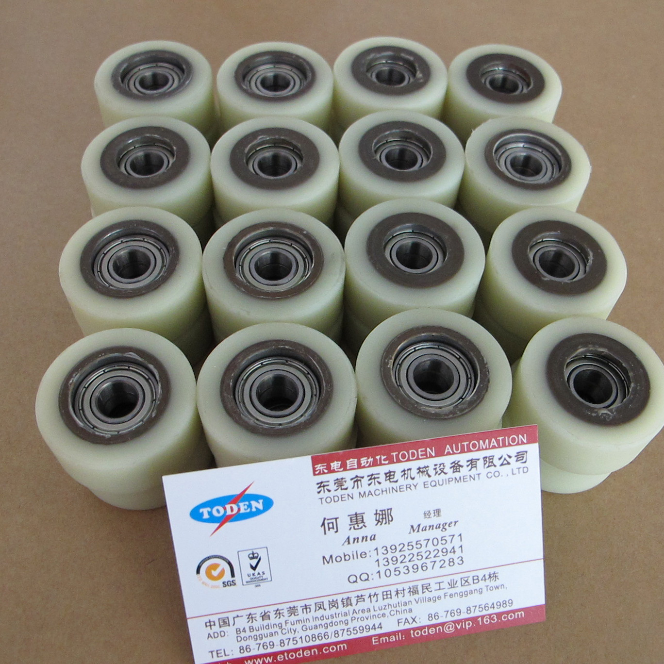 Φ40大號包膠輪 Φ40大號包膠輪